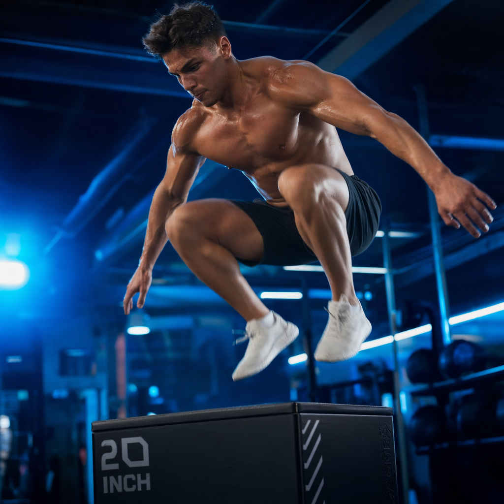 Diver performing strength training exercises